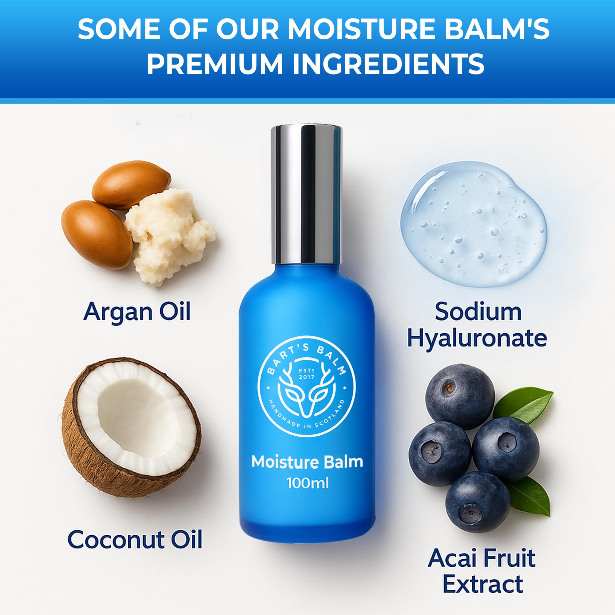 Bart’s Balm Premium Natural Moisturiser for Men 100ml, 100 ml (Pack of 1) - Image 4