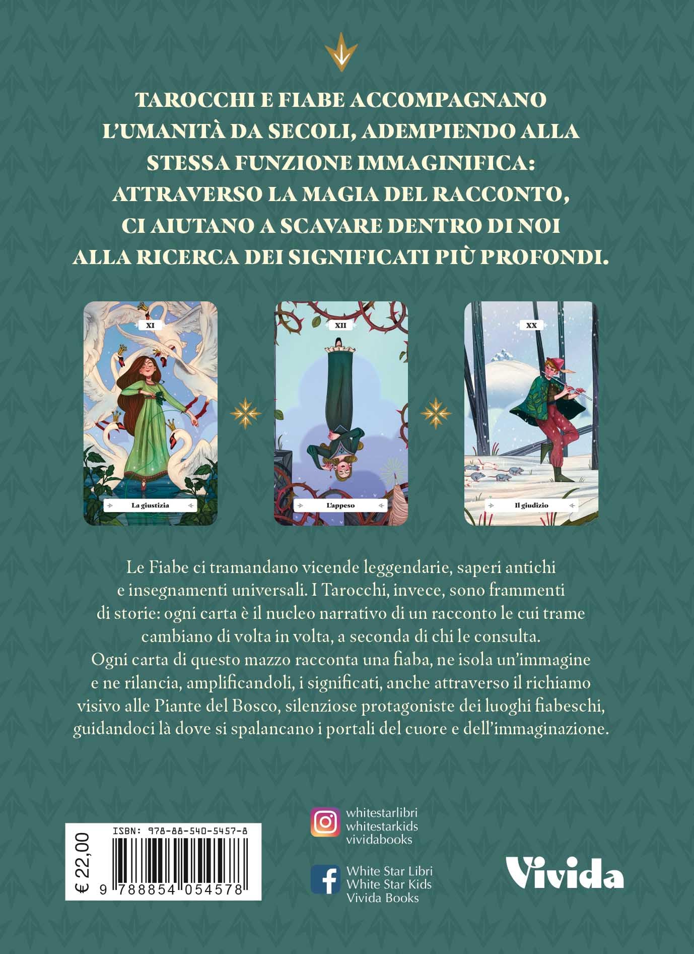 Le fiabe del bosco magico. Tarocchi, folklore e botanica. Con 78 Carte