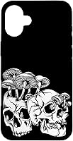 Vista 23 de Skull Goth Gothic Occult Emo Satanic Mushroom Skeleton Case for iPhone 17