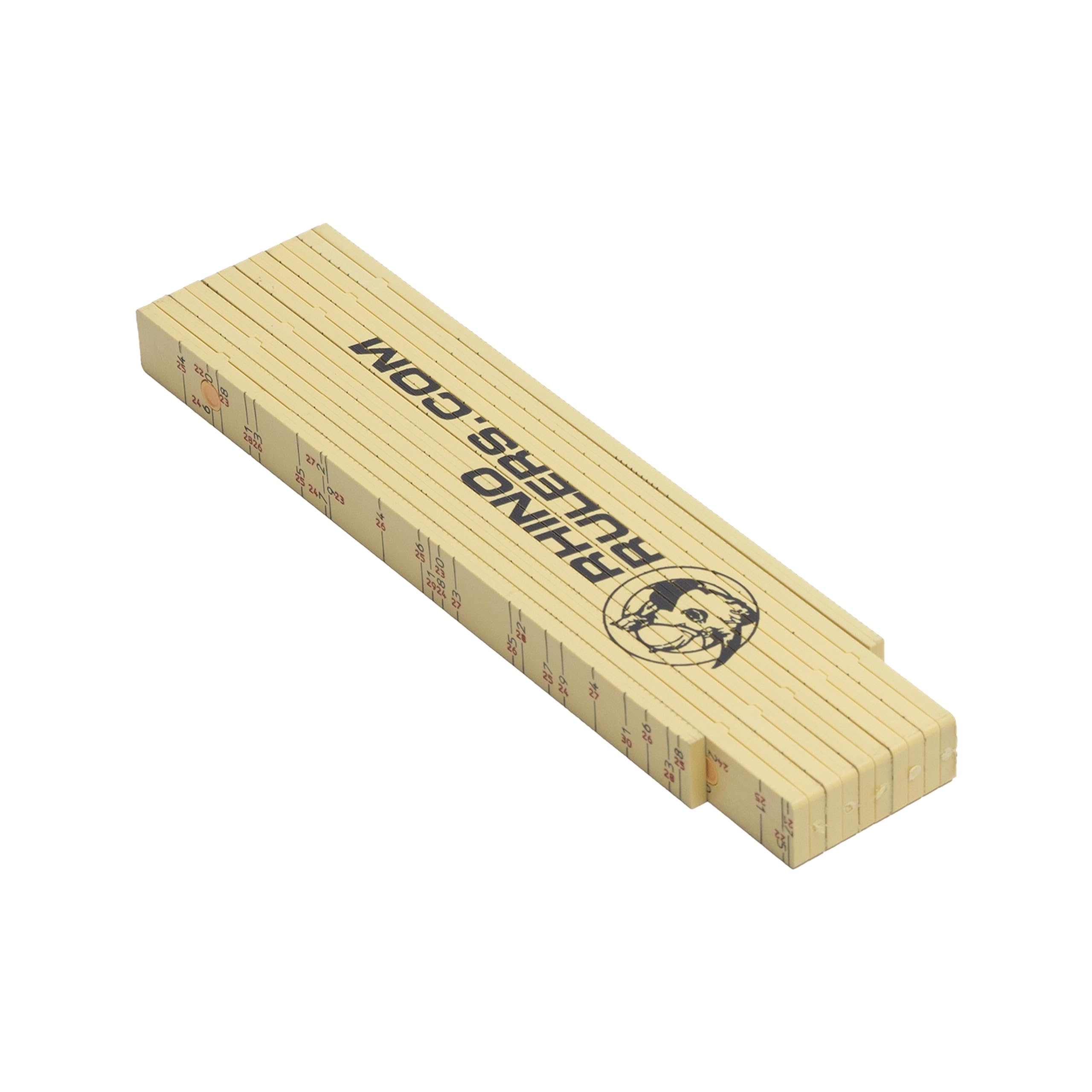 MARSHALLTOWN Rhino Rulers, Brick Spacing and Ruler Type, Washable Fiberglass, Permanent Scales, 6646