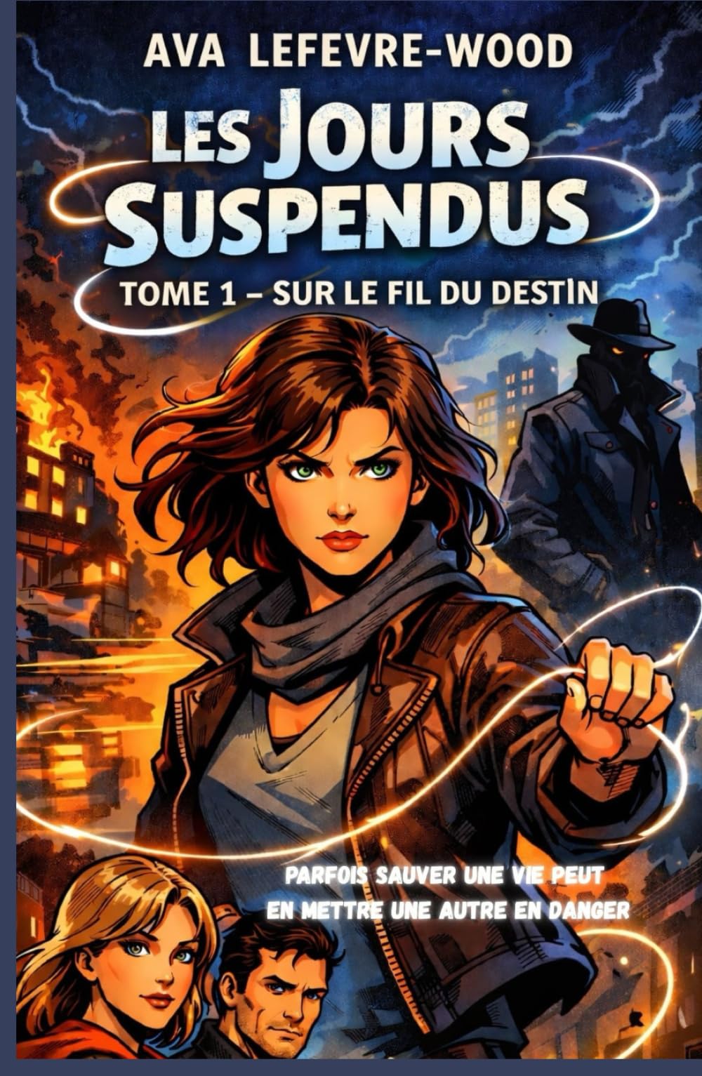 Les jours suspendus Tome 1 – Sur le fil du destin: Parfois sauver une vie peut mettre une autre en danger !
