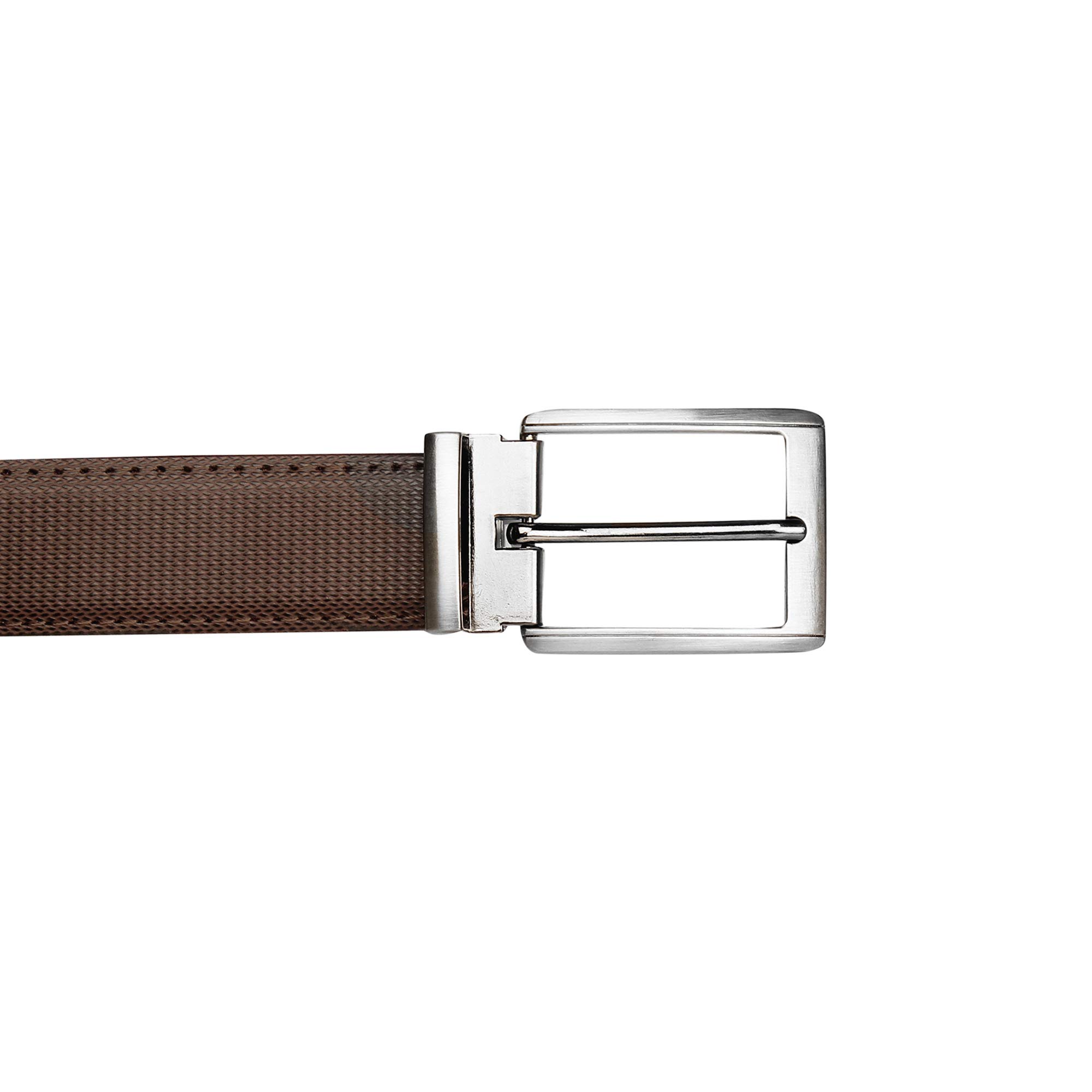 Amicraft Boy's Casual & Formal PU Leather Single Side Brown Belt 2