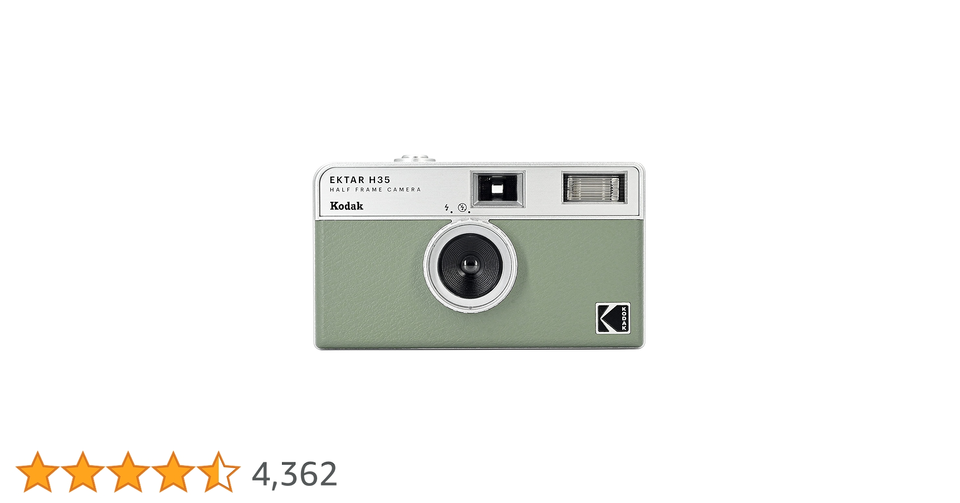 Kodak Ektra H35 フィルムカメラ グリーン Amazon | コダック(Kodak) 【国内正規品】 フィルムカメラ EKTAR