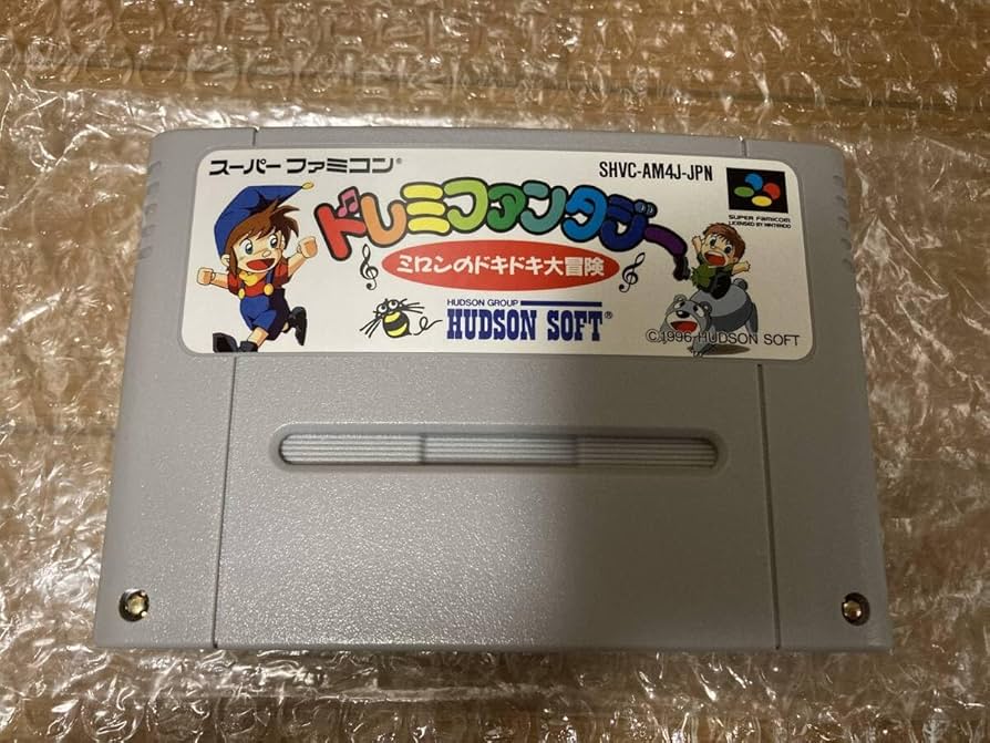 HUDSON - スーパーファミコン ソフト ドレミファンタジー ミロン