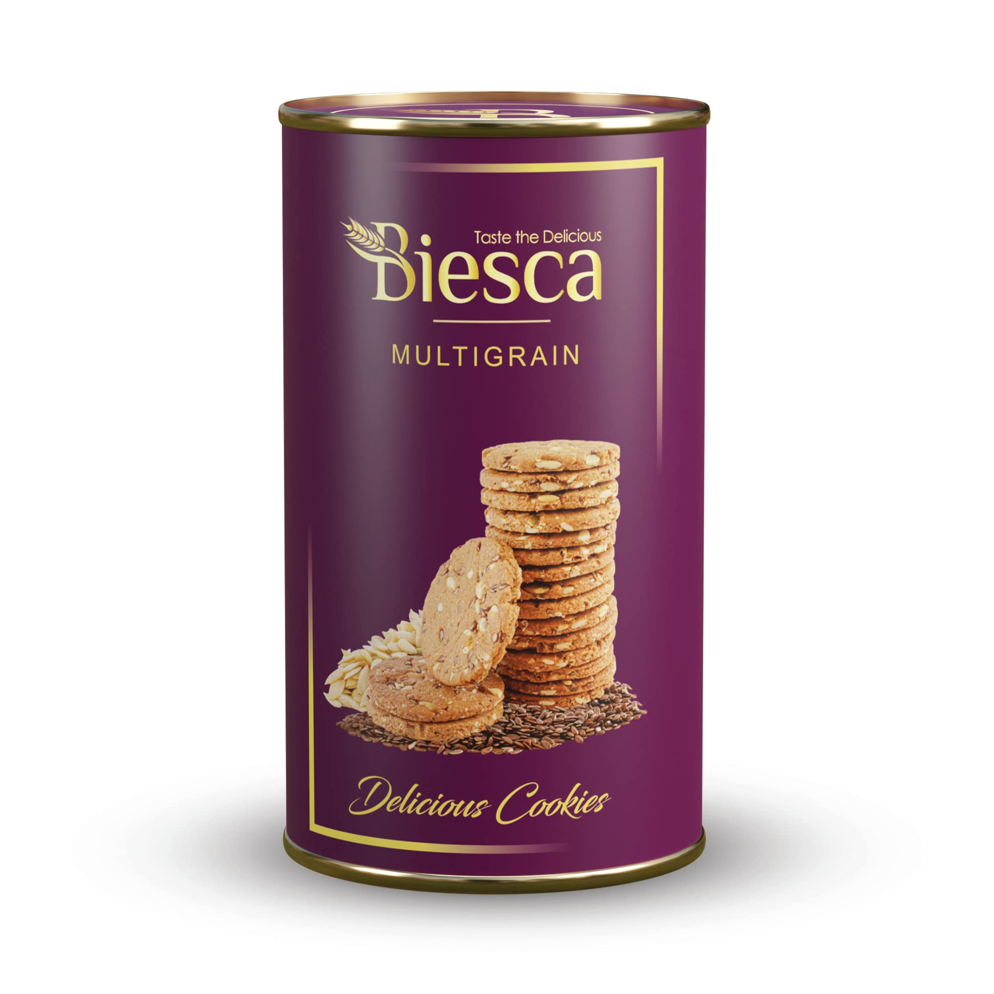 Biesca Multigrain Cookies with Flaxseeds, Melon Seeds, Sunflower Seeds, Honey 170g, Premium Handmade Biscuit, No Maida, No Preservatives, Eggless, Healthy Snack (B0BV9R6LXT) Amazon Price History, Amazon Price Tracker