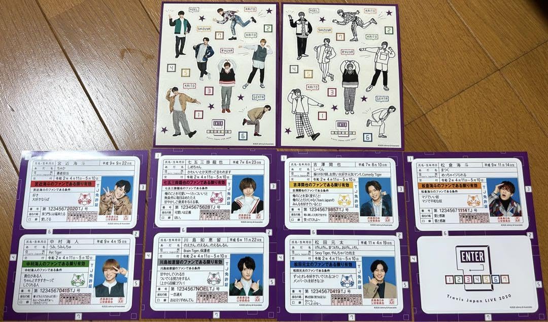 Travis japan トラジャ　パーカー　ステッカー　２点セット Amazon.co.jp: Travis Japan ステッカーセット 2点セット