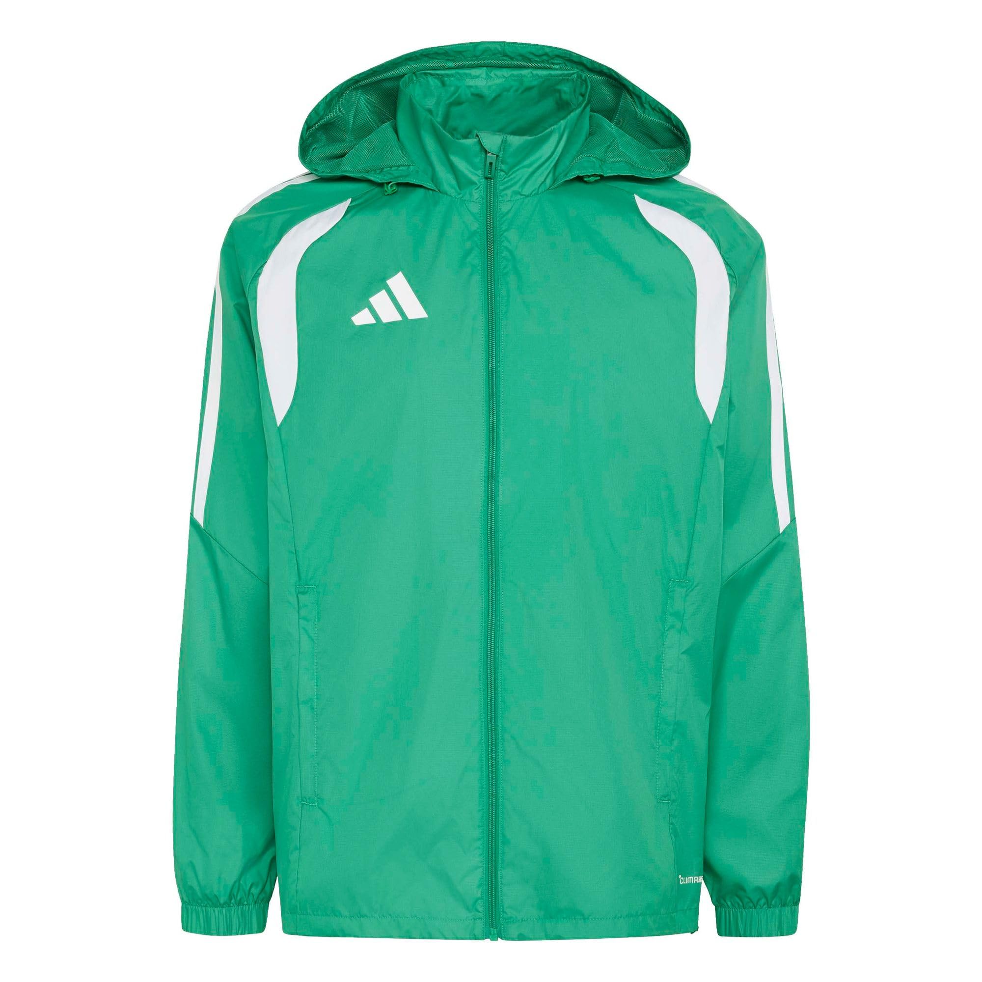 adidas Men's Tiro 26 League Windbreaker Coat, team green/white, XL