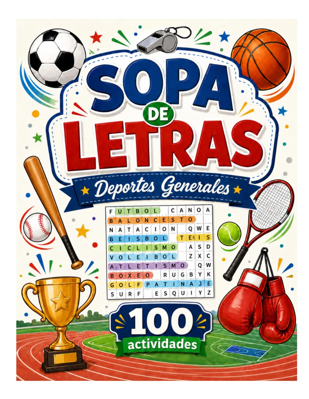 Sopa de Letras: Deportes Generales.
