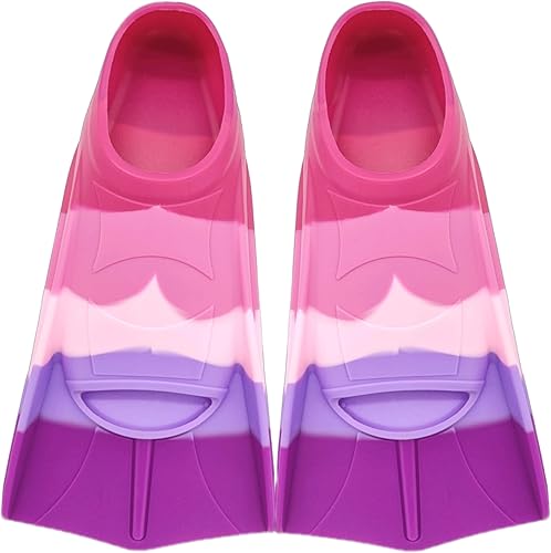 Miniatura 2 de Aletas de entrenamiento de natación, aletas de natación para niños, cómodas aletas de natación adecuadas para niños, principiantes, niñas, niños,