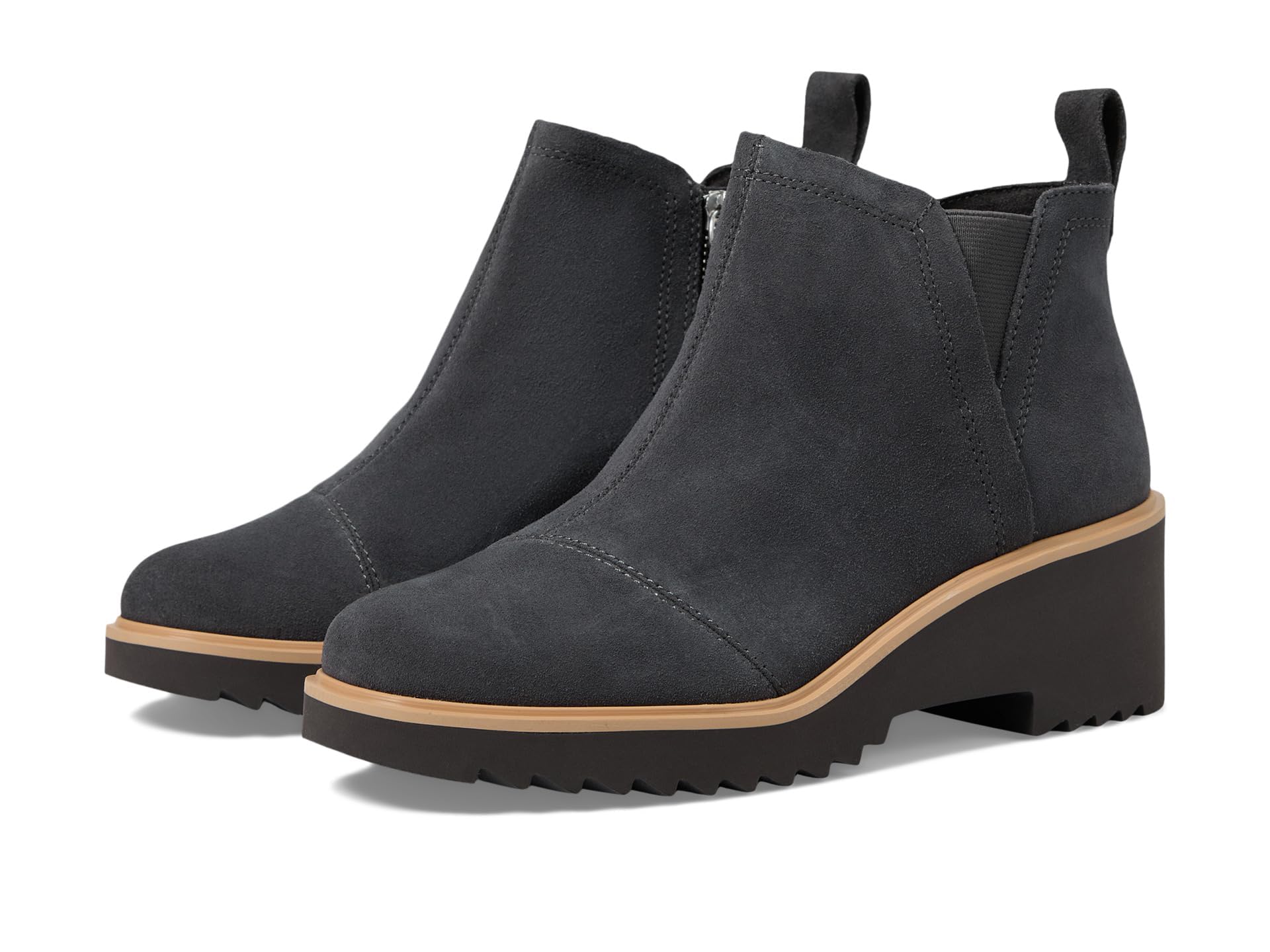 Bottes Maude TOMS femme fer forgé pour vos sorties urbaines et journées de bureau - 2