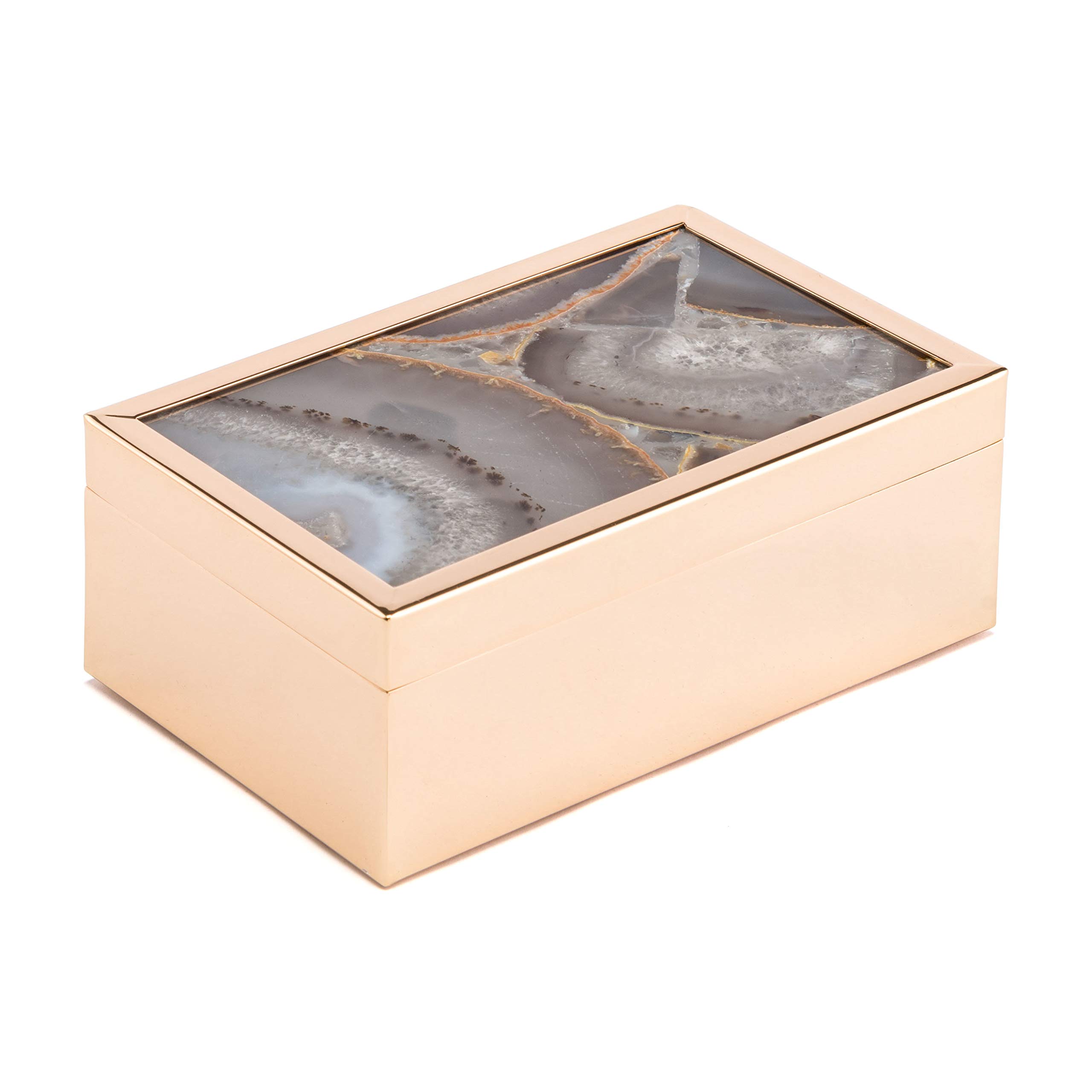 Zuo Stone Box (Small), White
