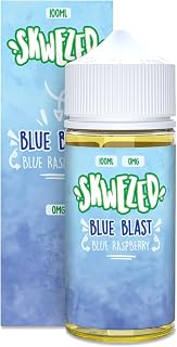 挤压 Vape 电子烟液体 Blue Raspberry (Blue Blast) 100毫升