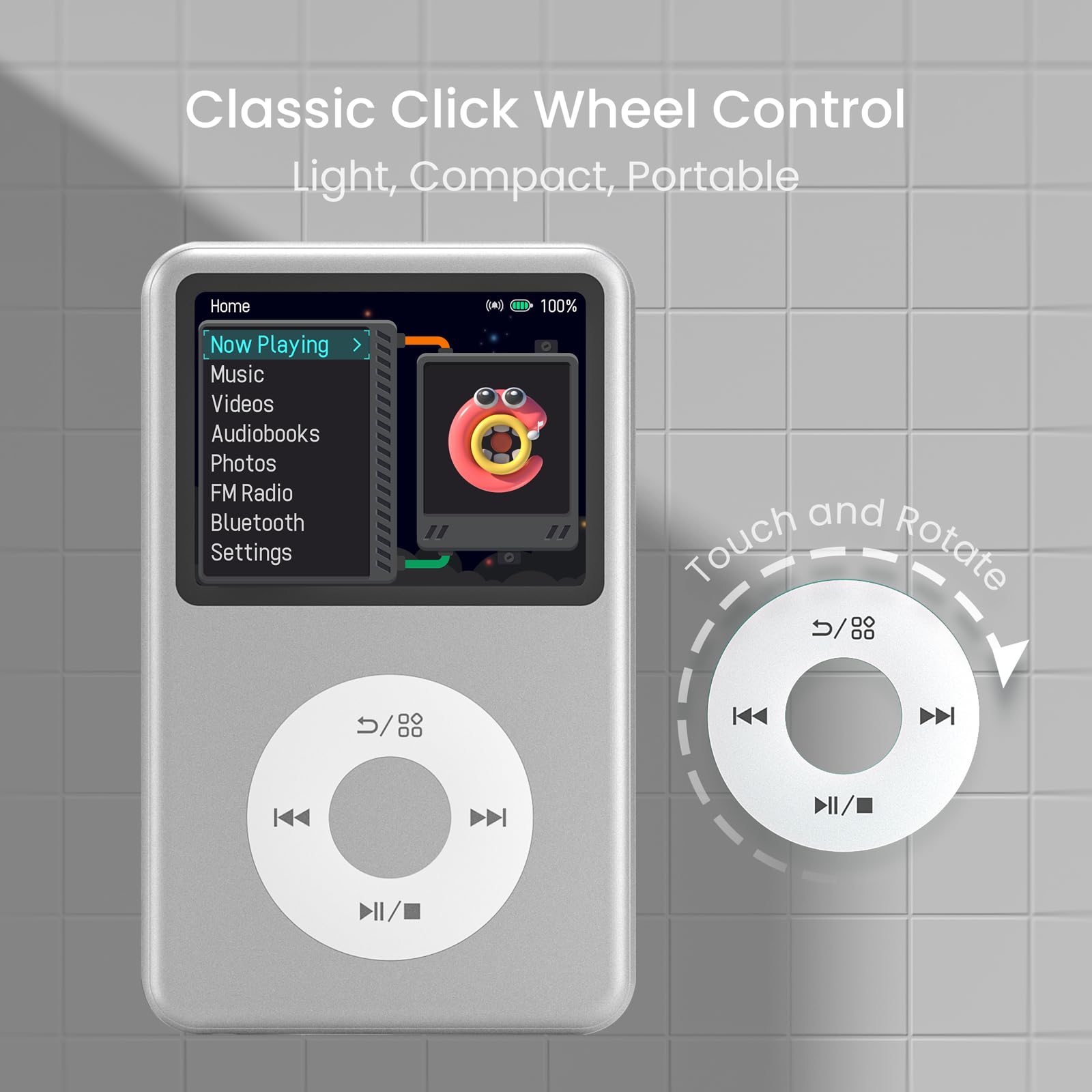 Amazon.com: Reproductor de MP3 con Bluetooth : Electrónica