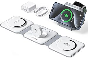 UCOMX 3-in-1 Detachable Wireless Charger: Multi-Device Charging Powerhouse