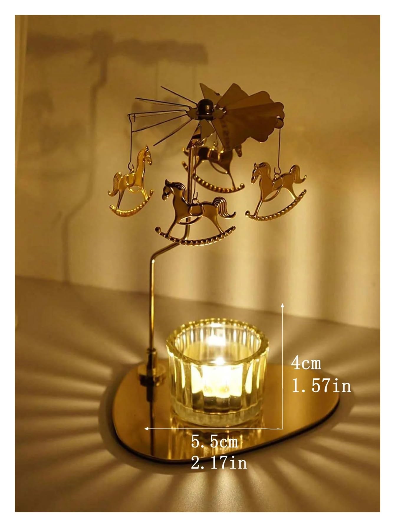 Porta Tealight in Vetro Portacandele in Vetro Trasparente da 3 Pezzi, Piccolo centrotavola for Candele, Decorazioni for la casa for Matrimoni, Feste e Compleanni.