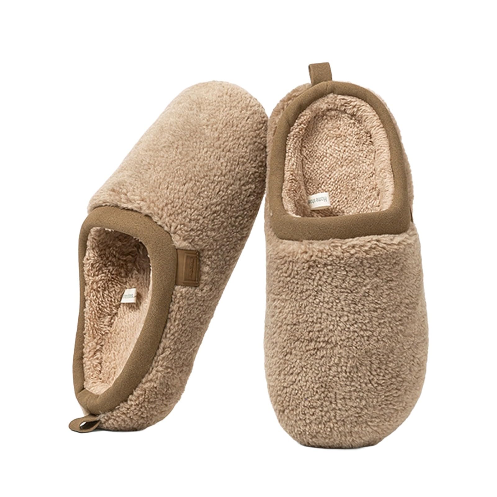 Pantuflas Mujer Frente Cerrado Pantuflas Slip-On Calentadores Unisex