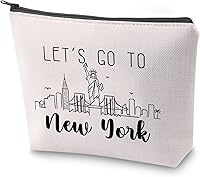 Vista 1 de ZJXHPO NYC Besties Trip Travel Case - Regalo de viaje y recuerdo de Nueva York, New York, No