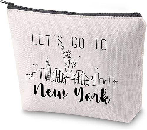 ZJXHPO NYC Besties Trip Travel Case - Regalo de viaje y recuerdo de Nueva York, New York, No
