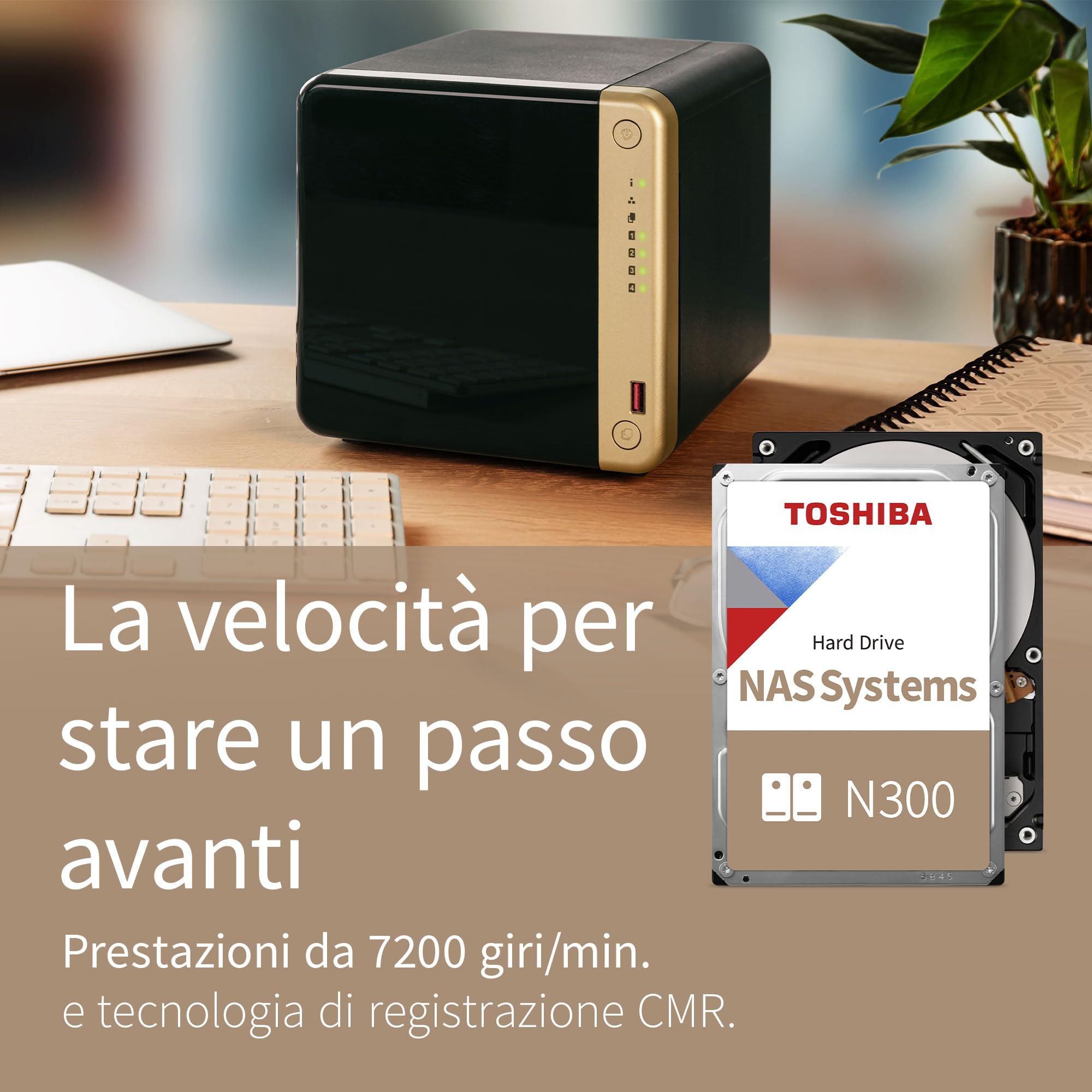 Amazon | 東芝 N300 18TB NAS内蔵ハードドライブ NASシステム用。 | 24