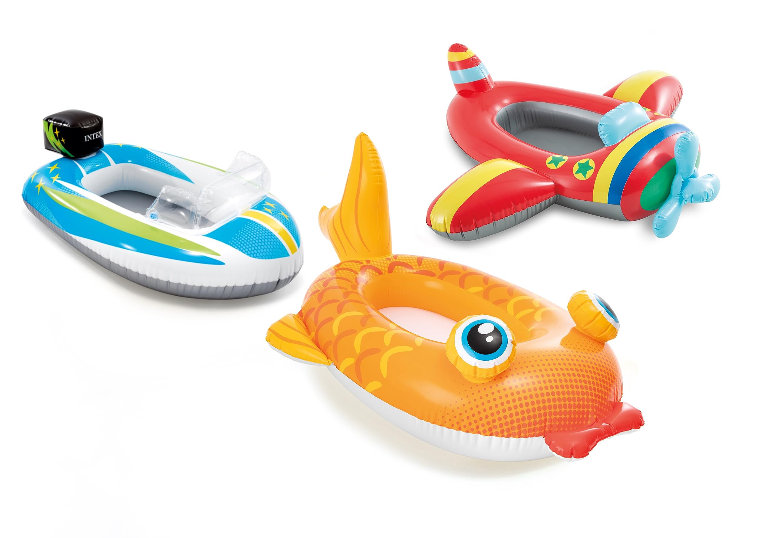 Intex Pool Cruiser - Aufblasbare Babysitz/Schwimmboot, Modelo Sortiert