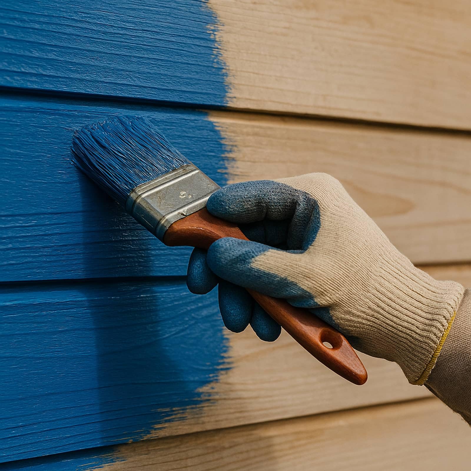 Peinture Bardage Bois - Codeve Bois/RAL 9010 - Blanc pur - 5L - Intérieur/extérieur - Pour La Protection De Votre Bardage En Pin, Sapin, épicéa Ou Mélèze.