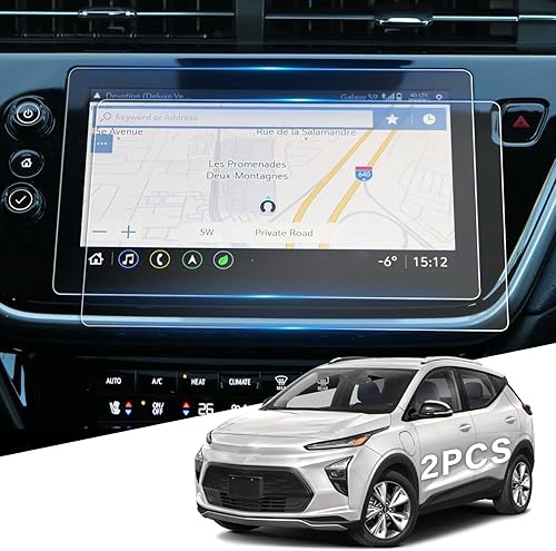 Protector de pantalla ultrarresistente para Bolt EUV 2022-2024 de 10.2 pulgadas para 2022 2023 2024 Bolt EUV Accesorios Protector de pantalla