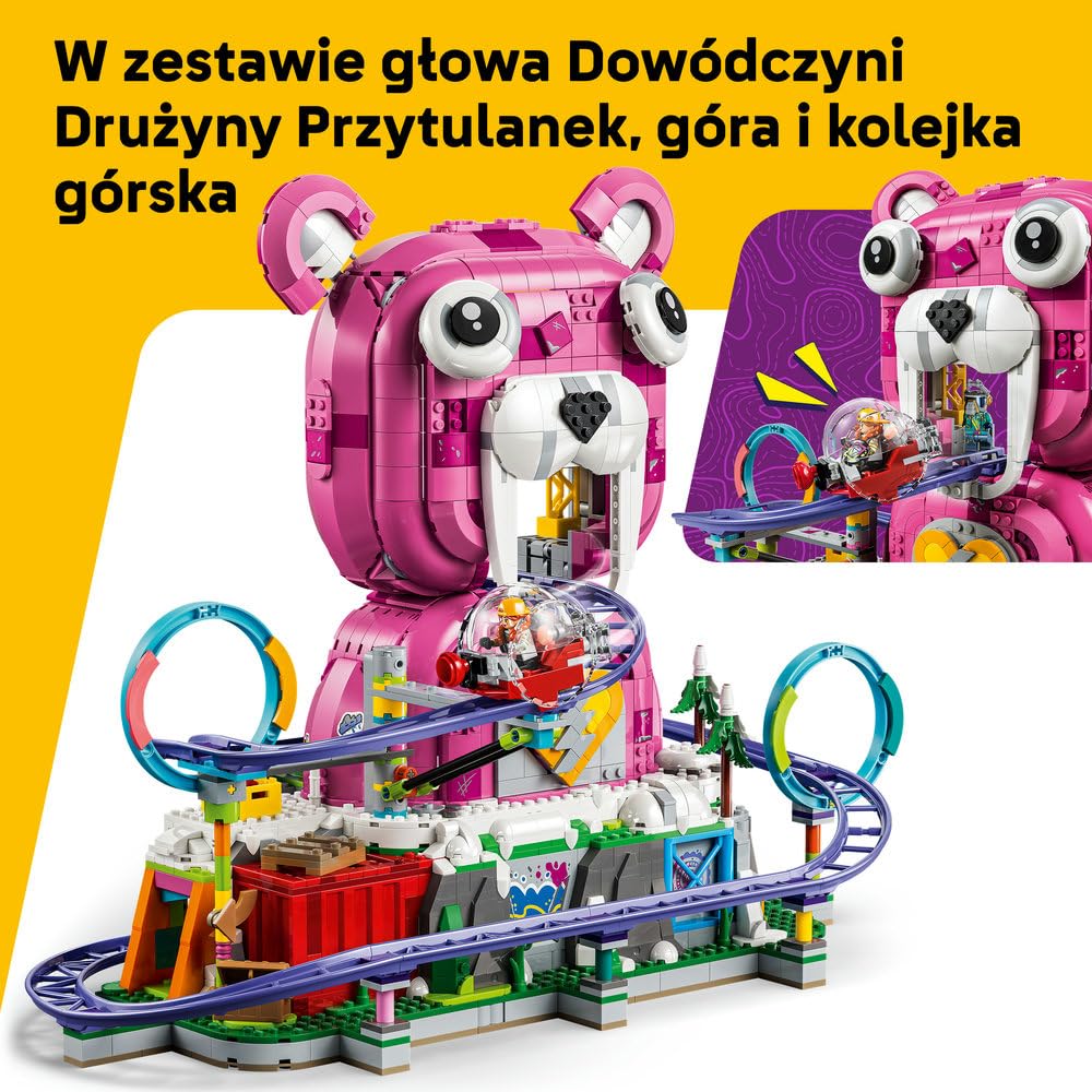 LEGO Fortnite Jaskinia Ubawu 77082 | Lokacja z gry, do zabawy i ozdoby, gamingowy prezent dla fana Fortnite 12+, duży zestaw klocków dla dzieci, 1963 elementy