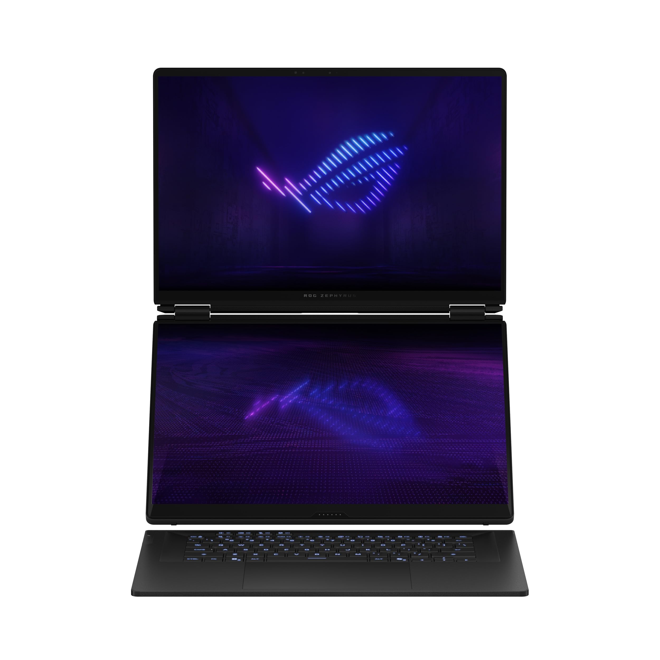 ASUS ROG Zephyrus Duo Dual Touchscreen Detachable 16" 3K OLED ROG Nebula HDR 120Hz Copilot+ PC Gaming Notebook Intel Core Ultra 9 386H 32GB RAM 1TB SSD NVIDIA GeForce RTX 5090 Stellar Grey