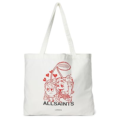 AllSaints Breakup Tote Tote Handbags Chalk White, Cotton