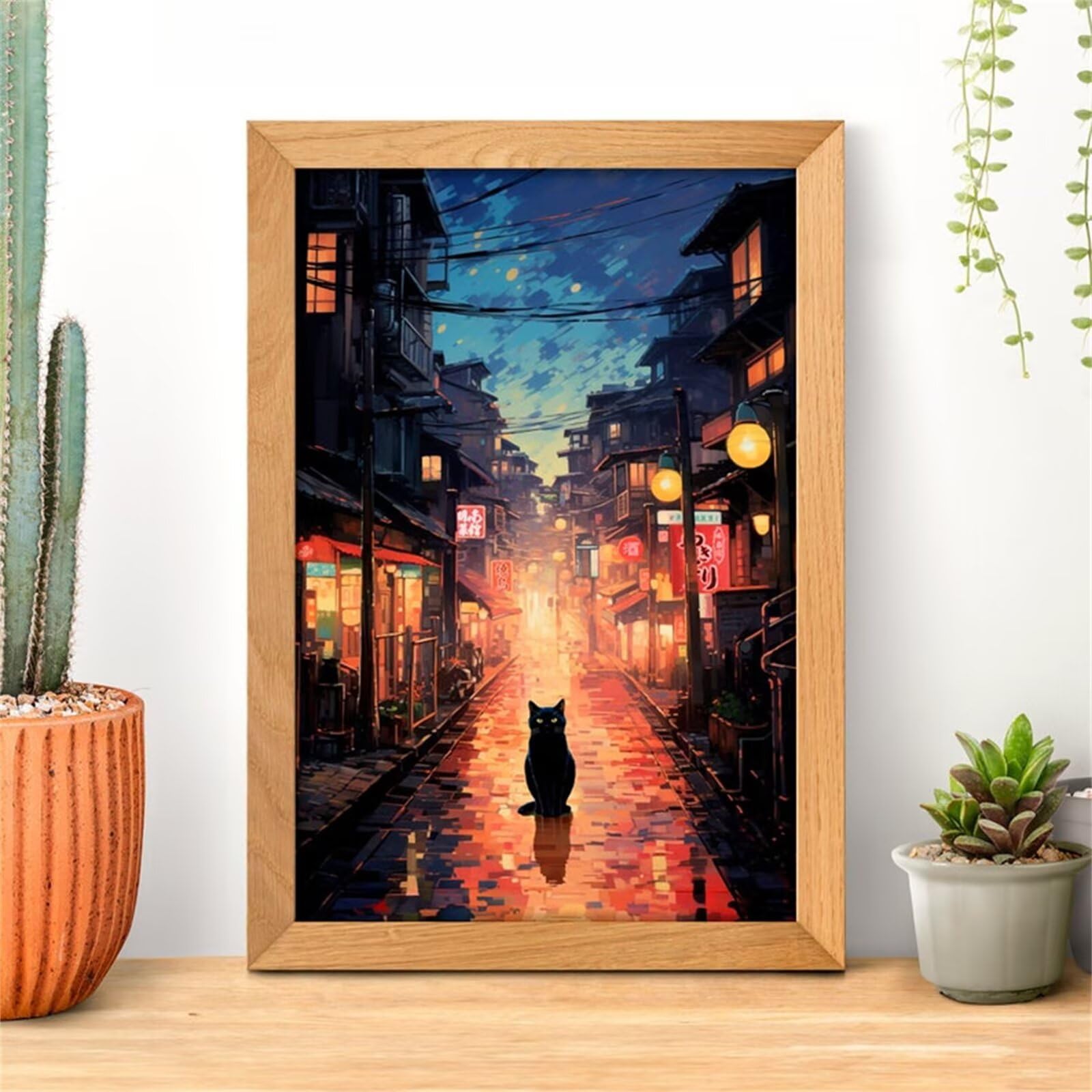 Puzzles 1000 Pièces Adultes Chat Animal des Rues 75 x 50 cm Jeu Educatif Puzzle Impossible Puzzle Adultes 1000 Pièces Puzzles