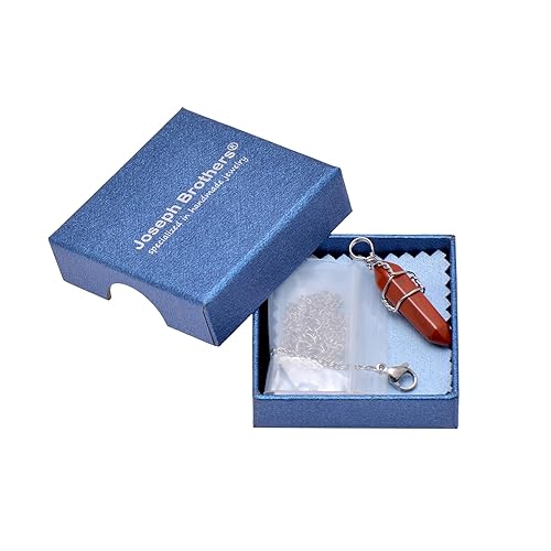 Vista 13 de White Quartz Mineral Stone Point Wire Wrapped Healing Crystal Pendant Necklace