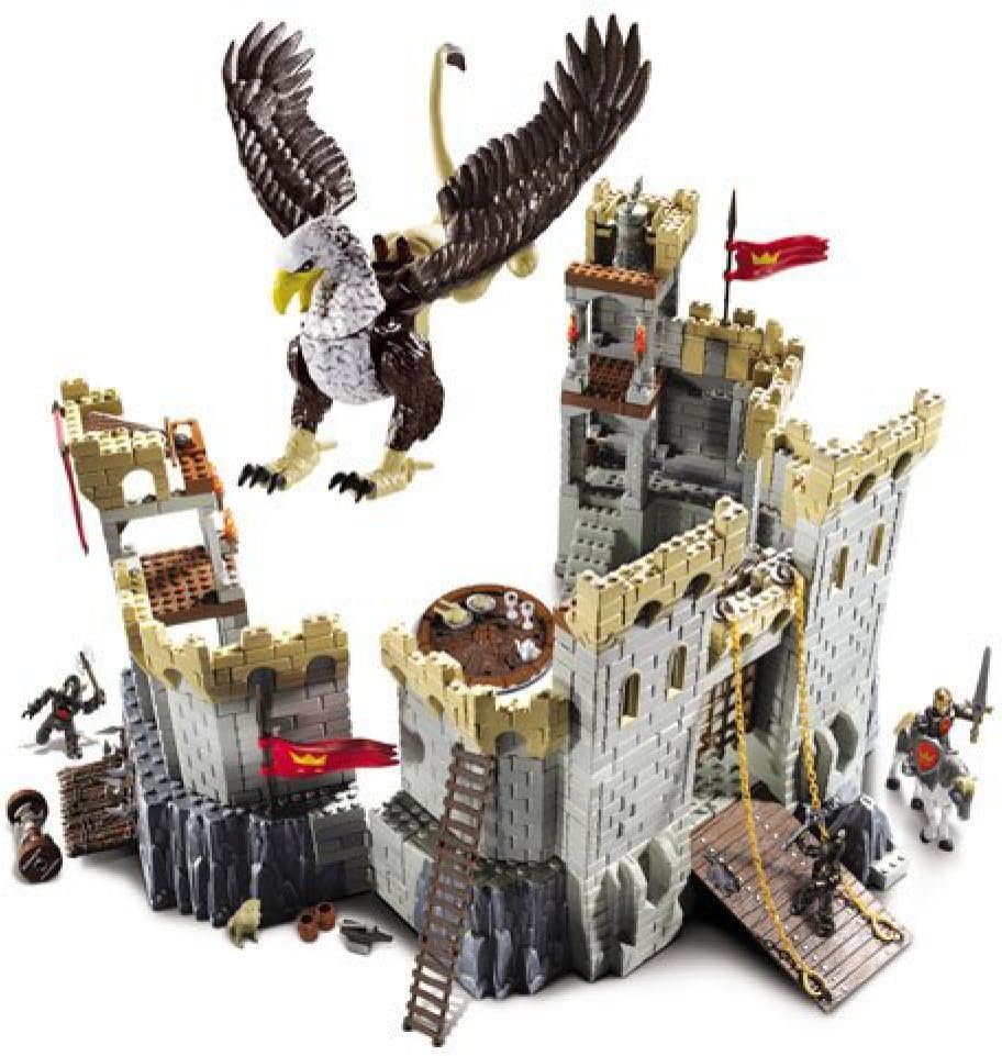 Mega Bloks King Arthur Battle Action Castle