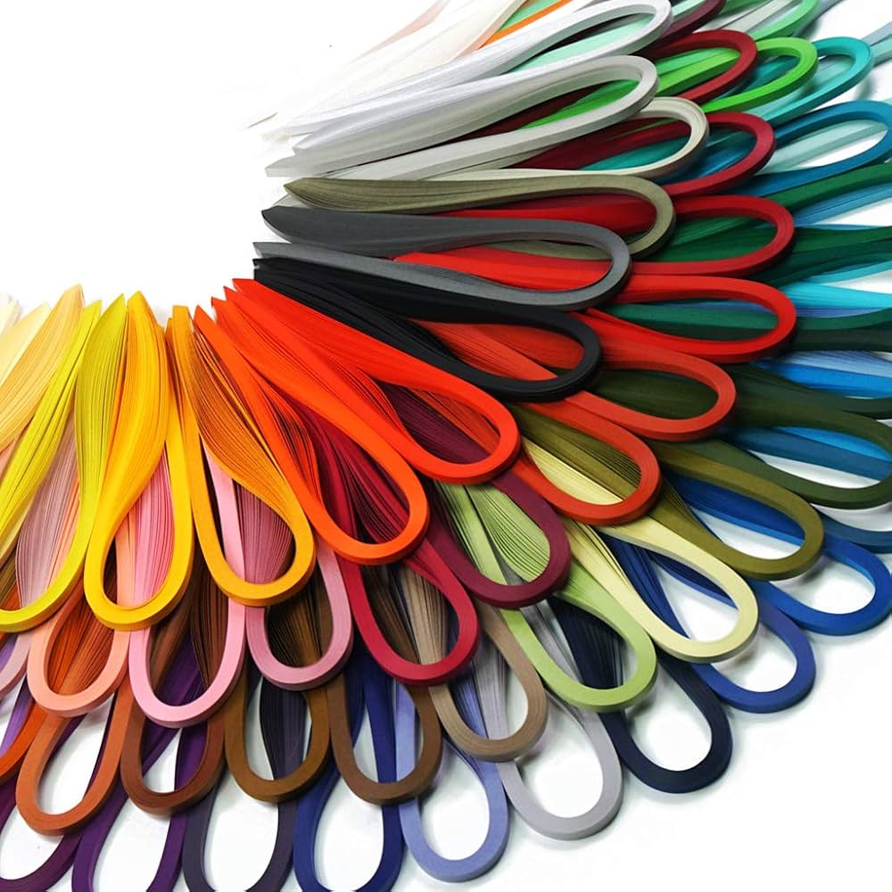 Aazon.co: JUYA Paper Quilling Gradient Series Set 10 Colors QP388 (10 Packs Individual, Width