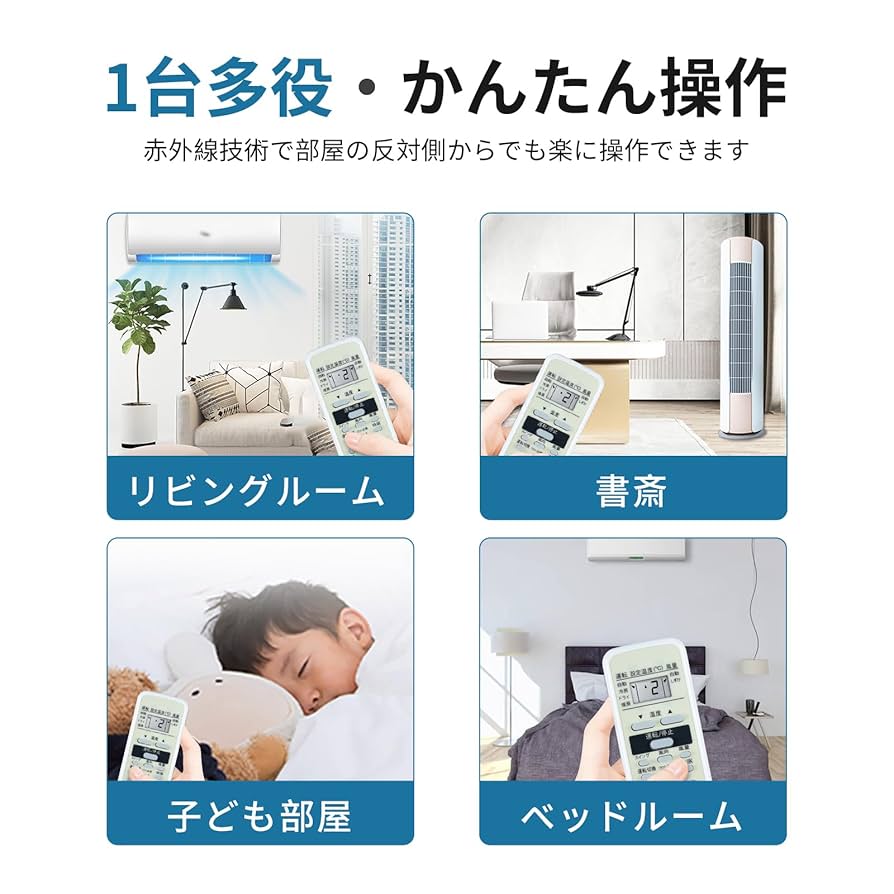 Amazon.co.jp: CLVIZCXOM WH-D8B エアコンリモコン for 東芝