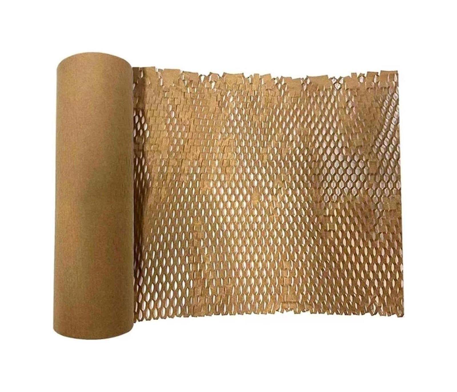Rolka papieru kraft o strukturze plastra miodu(W 38cm L10 meters)
