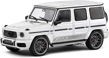 Solido 143 Scale Mercedes AMG G63 White 2022 Diecast Model Car S4316701