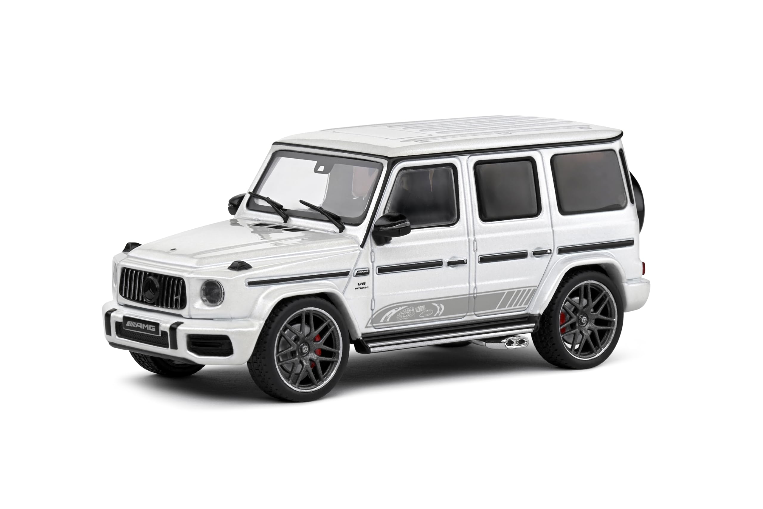 Amazon | ソリド 1/43 メルセデス AMG G63 2022 ホワイト | ミニカー