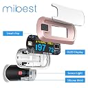 Pulse Oximeter Fingertip, Blood Oxygen Saturation Monitor (SpO2) with Rate Measurements and Waveform Graph, Portable Digital Reading OLED Display, Batteries Lanyard and Carry Case Included gallery image