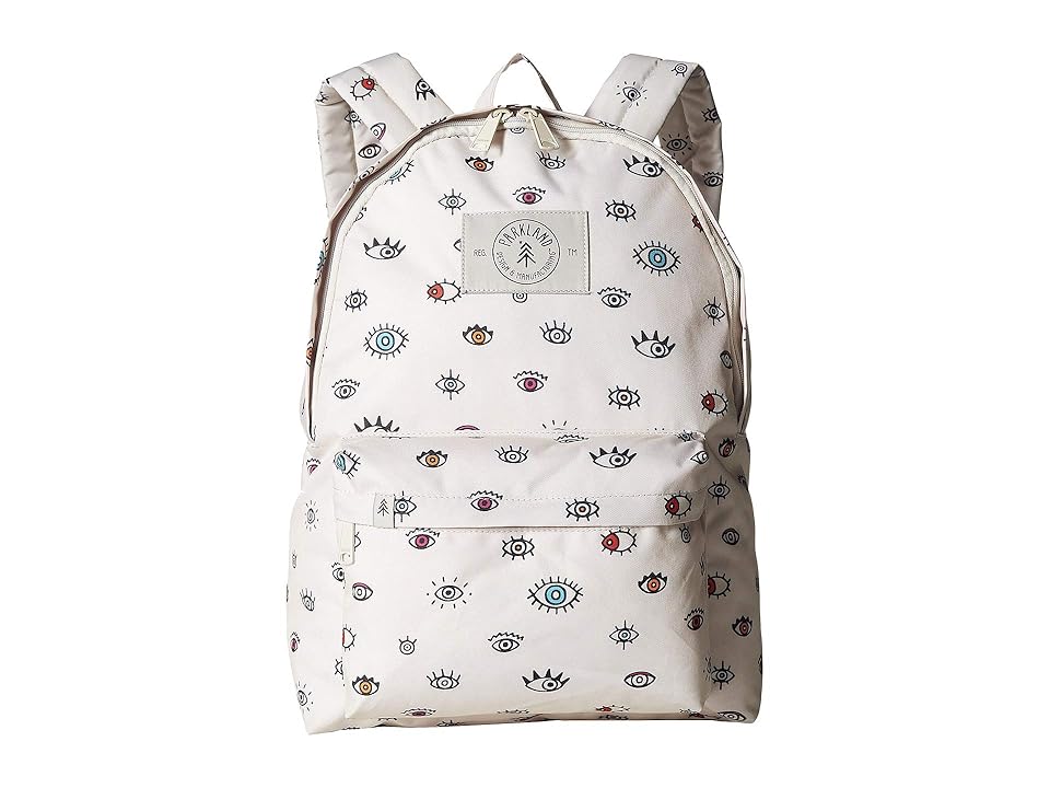 

Parkland Franco Recycled Backpack (Little Kids/Big Kids) (Eyeballs) Backpack Bags, Bone
