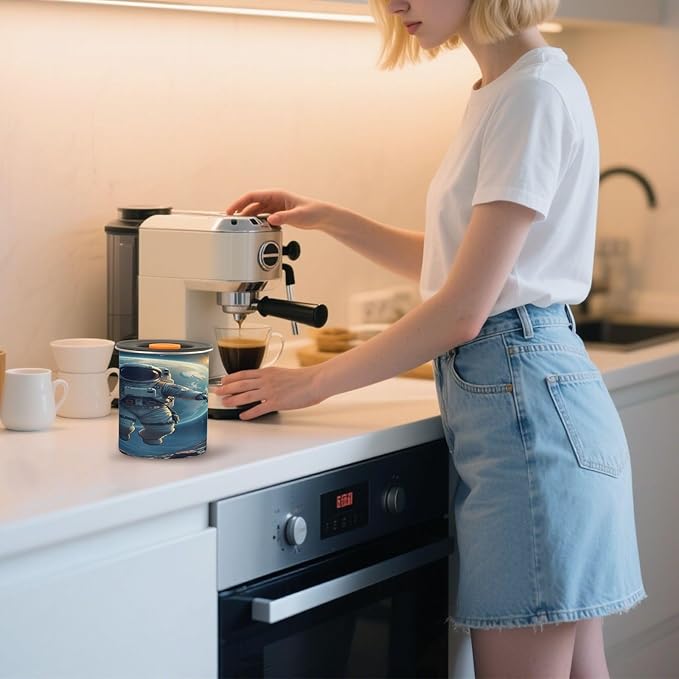 Almacenador de Alimentos ALAZA Astronauta Sistema Solar 30 oz miniatura 8