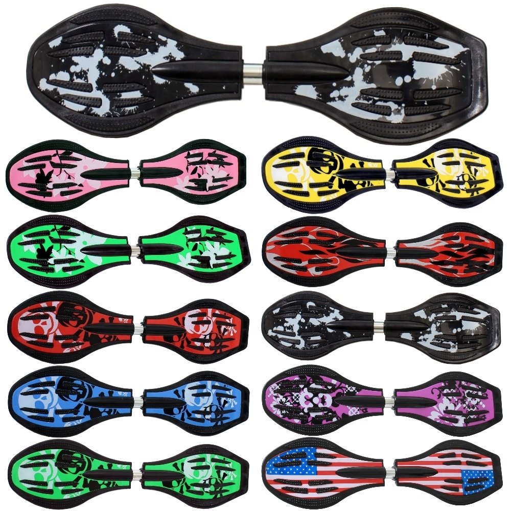 FunTomia Waveboard monopatín con Mach1 Ruedas, Bolsa de Transporte