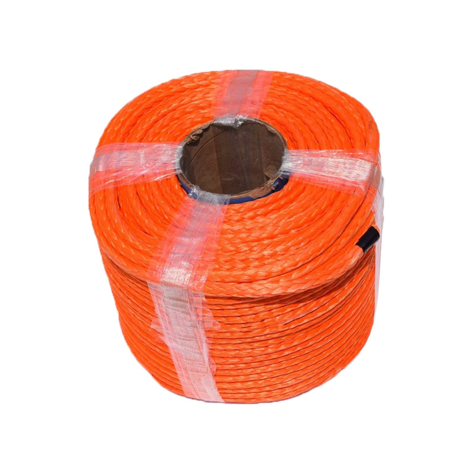 Winch Rope, 10mm*100m Synthetic Winch Rope,ATV Cable,Plasma,Towing,Boat