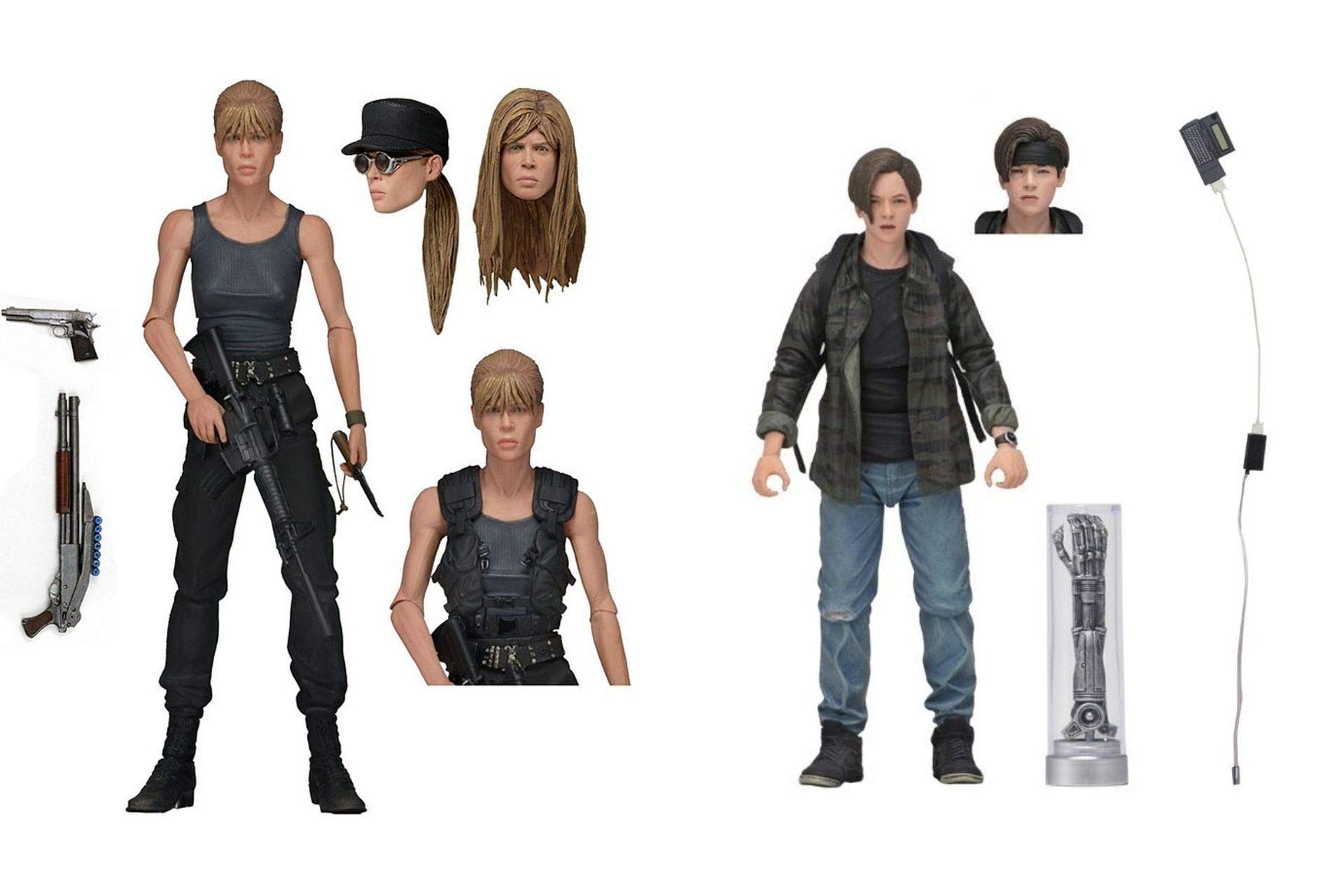 NECA ターミネーター2 サラ・コナー＆ジョン・コナー アクション フィギュア Amazon.co.jp: ネカ ターミネーター2 ターゲット限定 7インチ