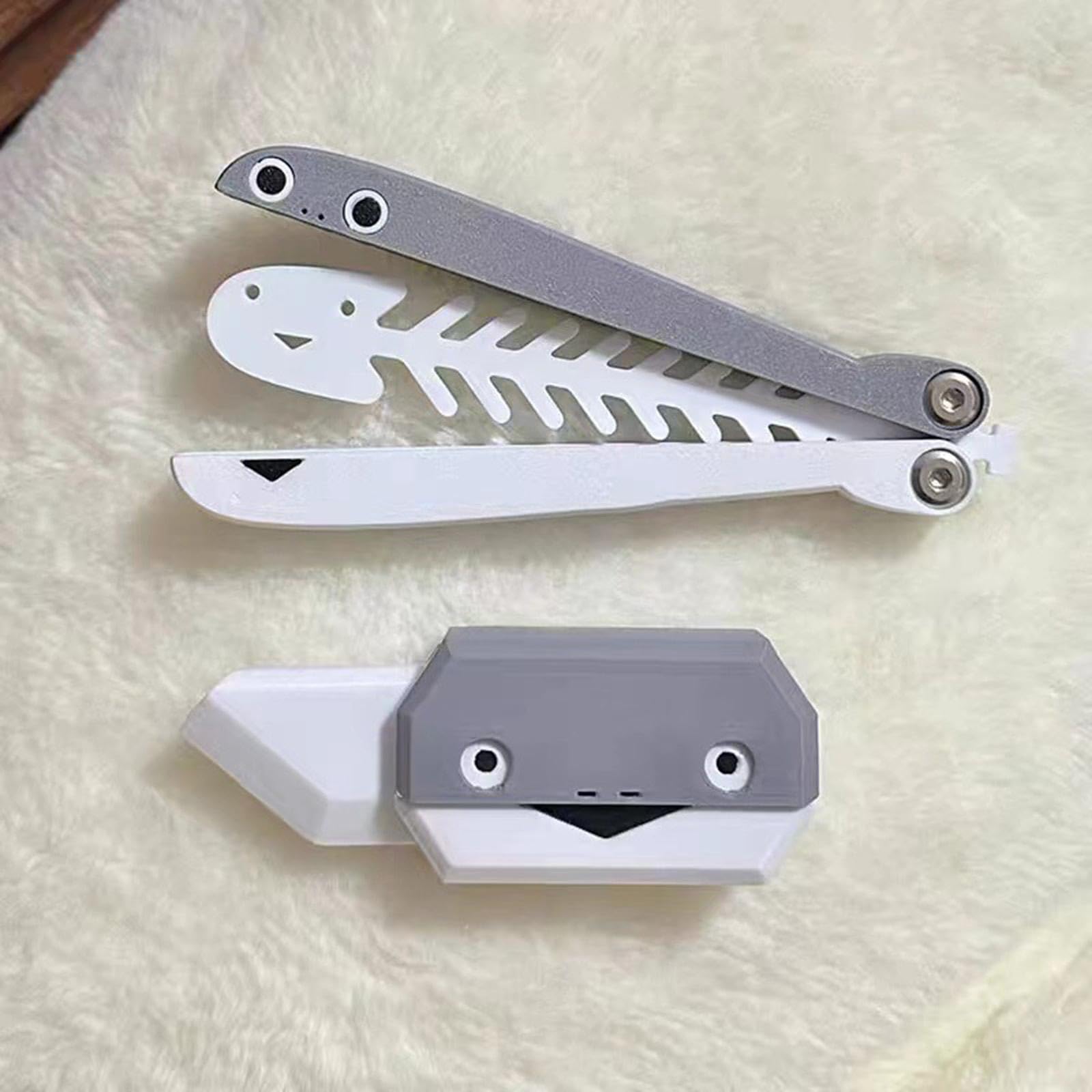 Fashion My Day Gravity Knife Fidget Toy Children Playset for Adult Hand Gripper Sensory Toy Turtle 10cm-image-9