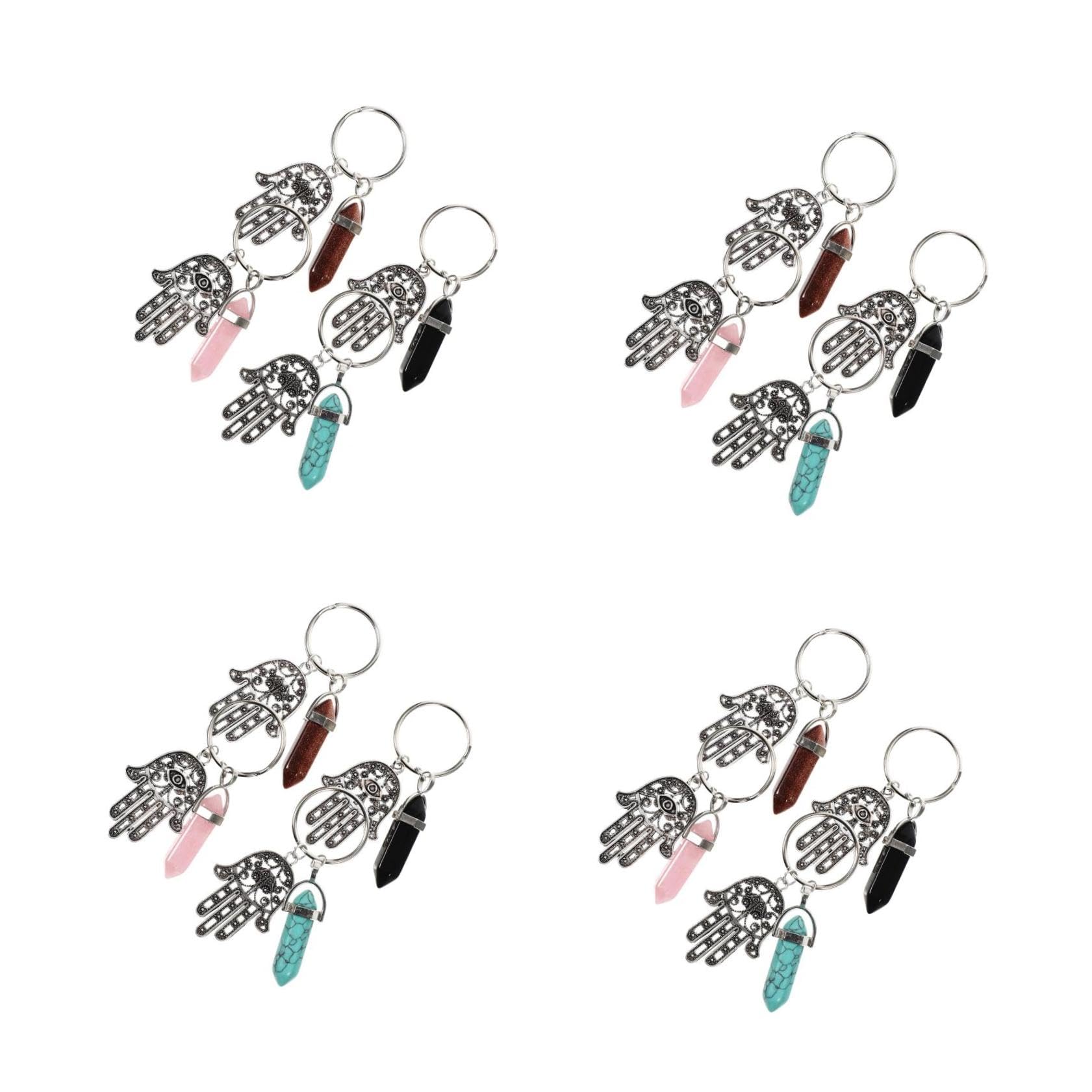 Pendentif main œil cadeau idéal pour protéger vos clés de famille - 8