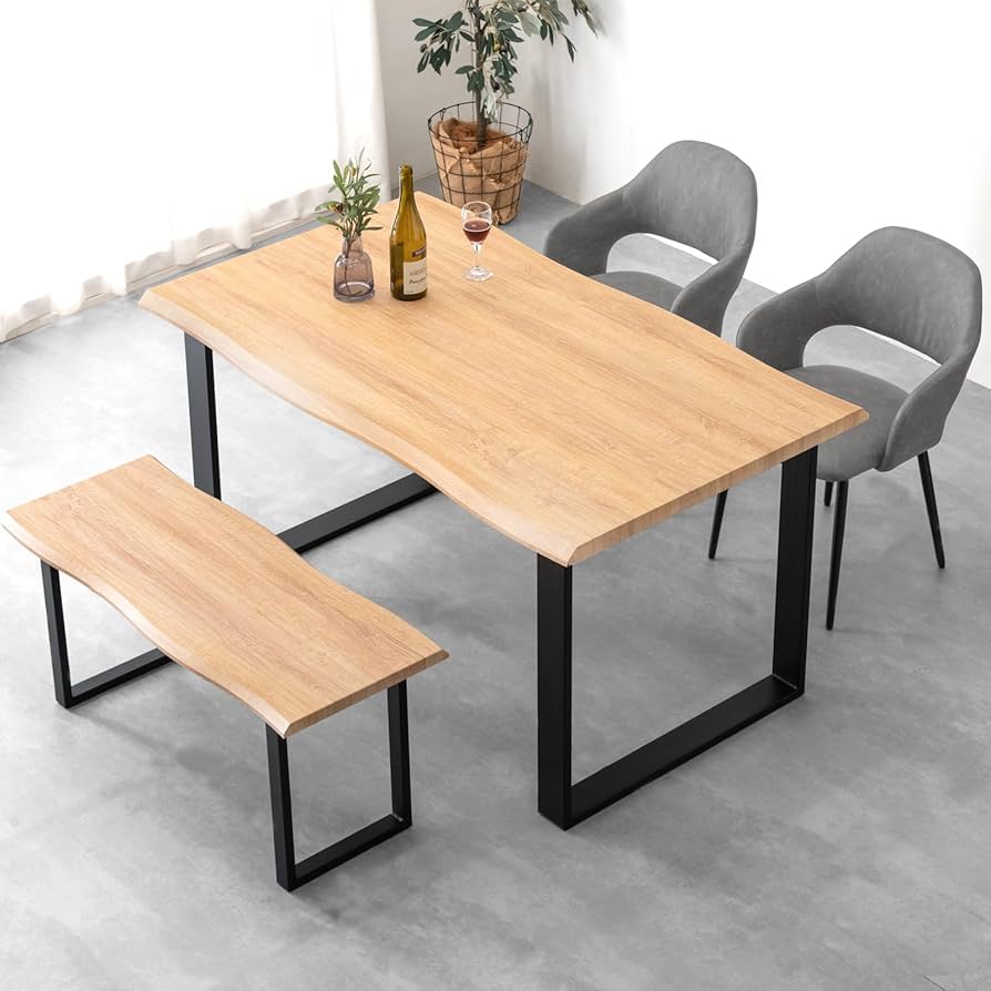 aimer様　レジンテーブル　4枚セット Amazon｜タンスのゲン ダイニングセット 4点セット 140×80