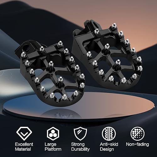 Miniatura 3 de LKV Estriberas de motocicleta para motocross compatibles con 65-1290 SX SXF EXC EXCF XC XCF XCW XCFW 65 85 125 150 200 250 300 350 380 400 450 500