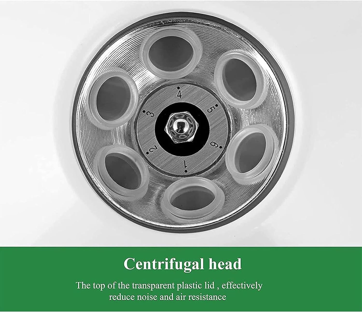 Centrifuge Machine, Lab Centrifuge 6 * 20ml 4000RPM 60min Timer, 1790xg RCF, Benchtop Electric Microcentrifuge - Low Speed