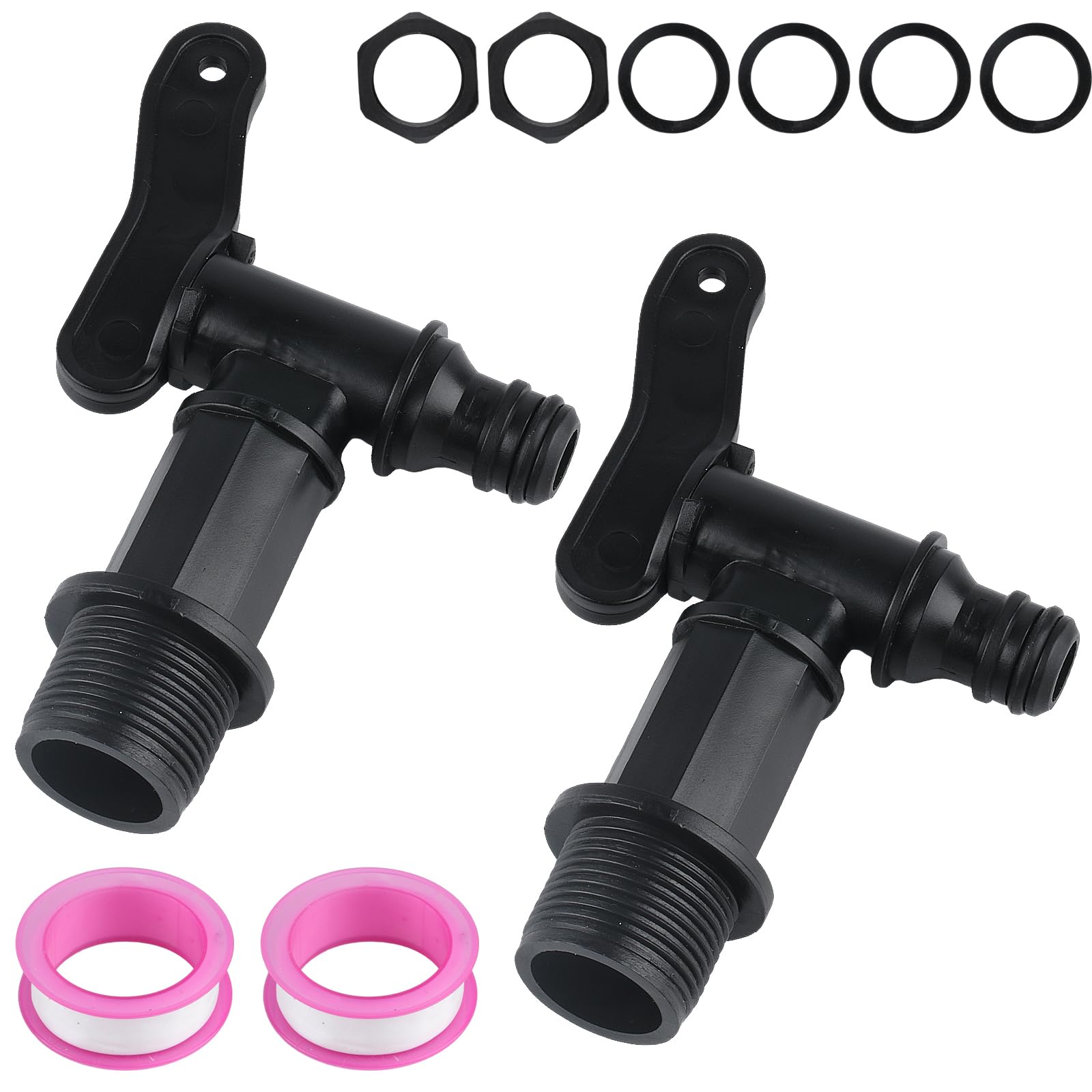 LABROTEC® Rubinetto Di Scarico Per 2 – 10 Litri Per Taniche In Plastica - Foto 2