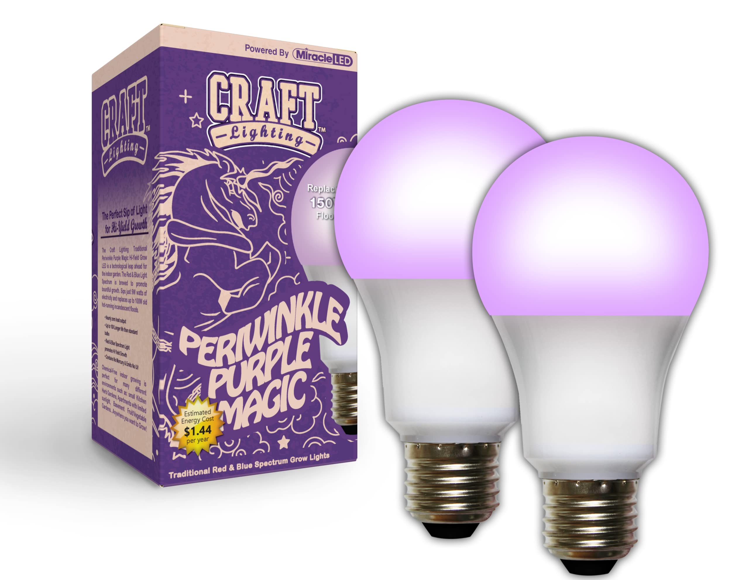 Amazon.com : Miracle LED Periwinkle Purple Magic, Craft Lighting
